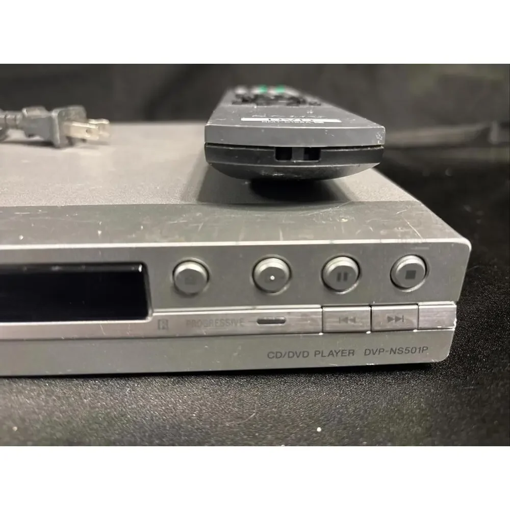 Sony DVP-NS501P DVD Player Tested And Works With Remote